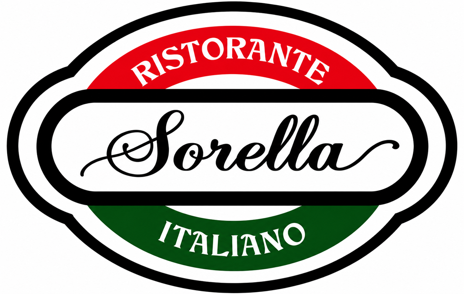 Sorella Ristorante Italiano & Steakhouse street sign
